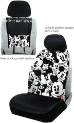 Plasticolor Disney Mickey Mouse Seat Covers, Floor Mats and License Plate Frame Set