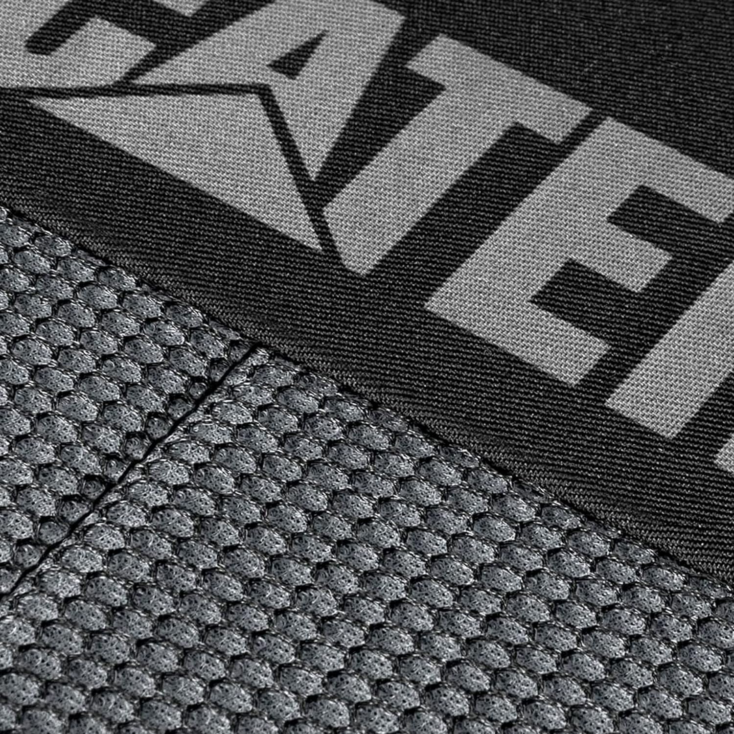 Caterpillar Car Truck Seat Covers for Front Seats Set - Black and Grey Automotive Seat Covers Bundle with Air Freshener - Yupbizauto