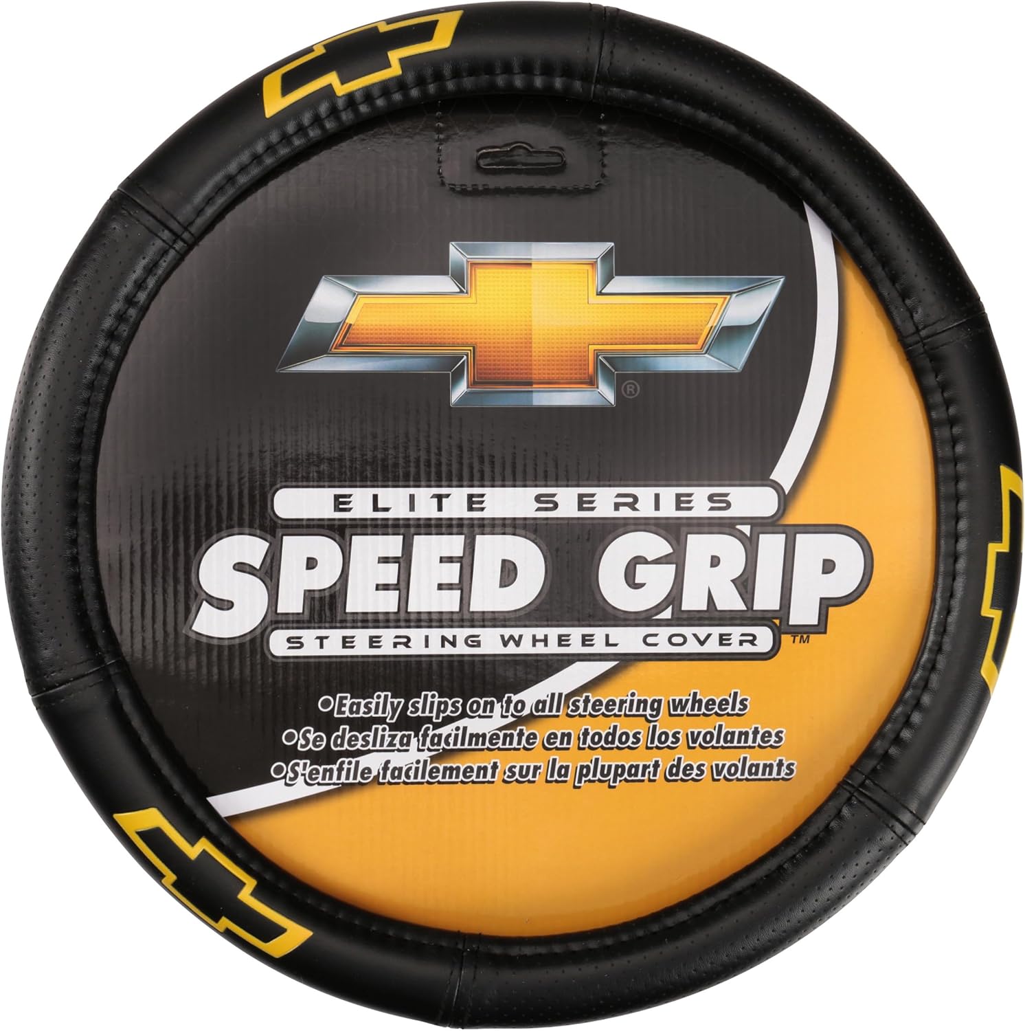 Premium Sideless Seat Cover Bundle Set with Floor Mats & Steering Wheel Cover – for Chevrolet Cars, Trucks, and SUVs - Yupbizauto