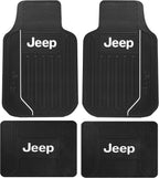 Plasticolor Jeep Elite 4-Piece Front and Rear Floor Mat Kit
