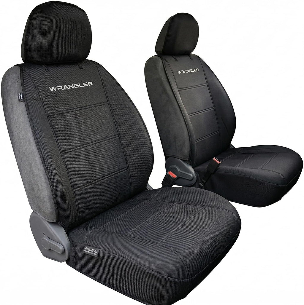 Neoprene Sideless Front Seat Covers for Jeep Wrangler with Air Freshener