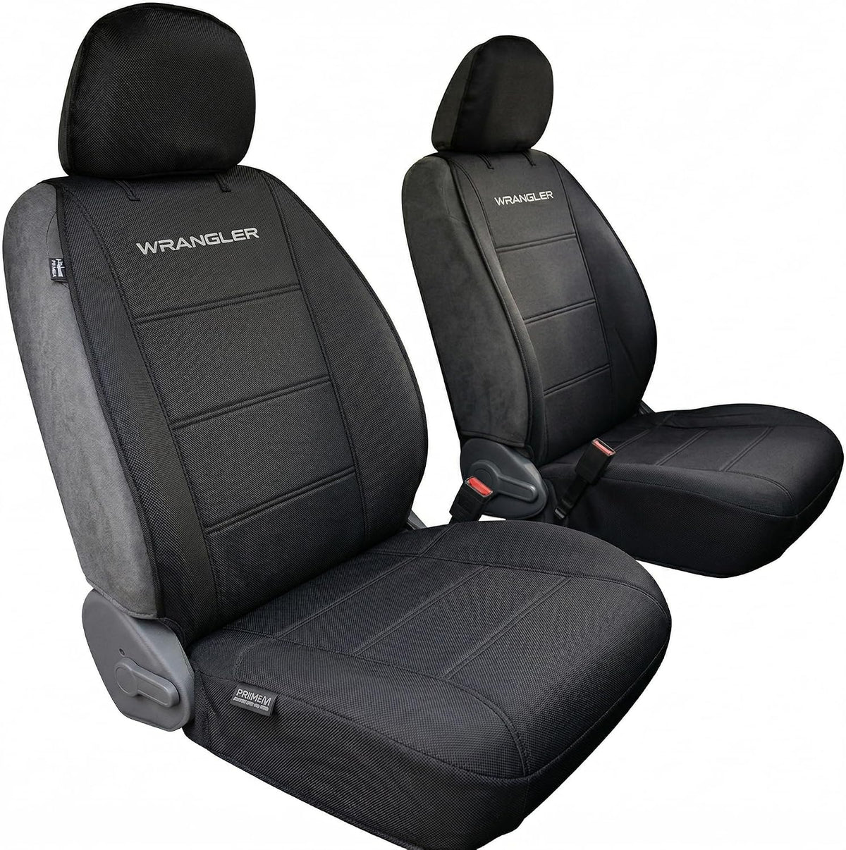 Neoprene Sideless Front Seat Covers for Jeep Wrangler with Air Freshener