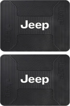 Plasticolor Jeep Elite 4-Piece Front and Rear Floor Mat Kit