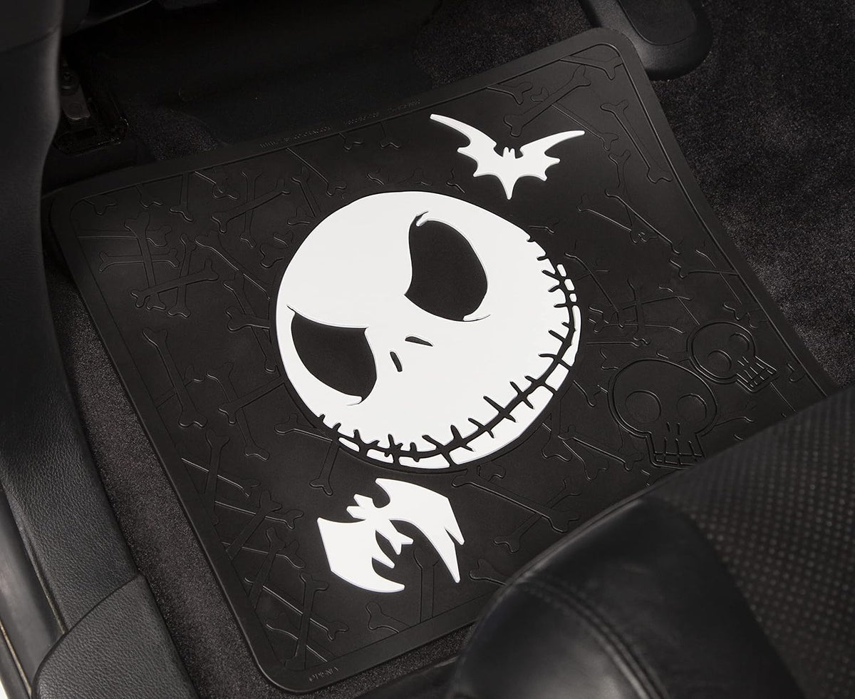 Nightmare Before Christmas Bones Rubber Floor Mats - 4-Piece Set