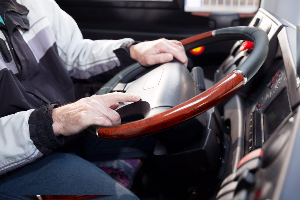 Yupbizauto 18in Truck Steering Wheel Cover Wood Grain Bundle