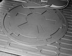 Star Wars Darth Vader Rubber Floor Mats with Air Freshener - 5-Piece Set