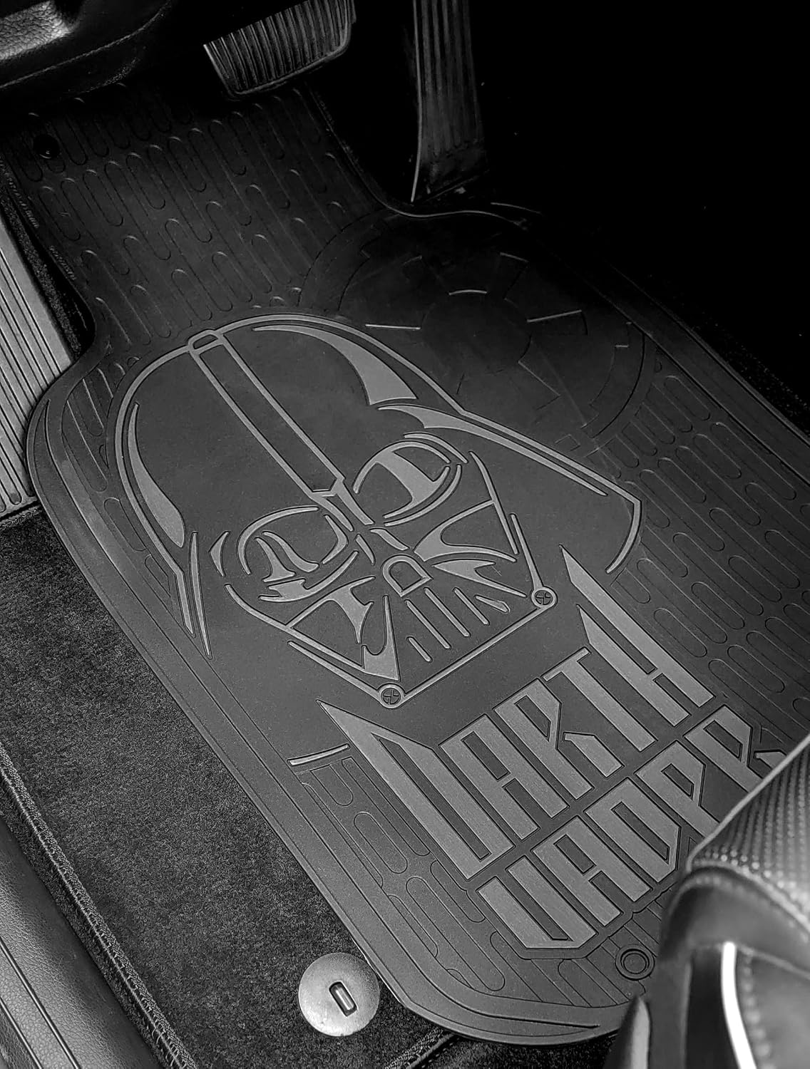 Star Wars Darth Vader Rubber Floor Mats with Air Freshener - 5-Piece Set