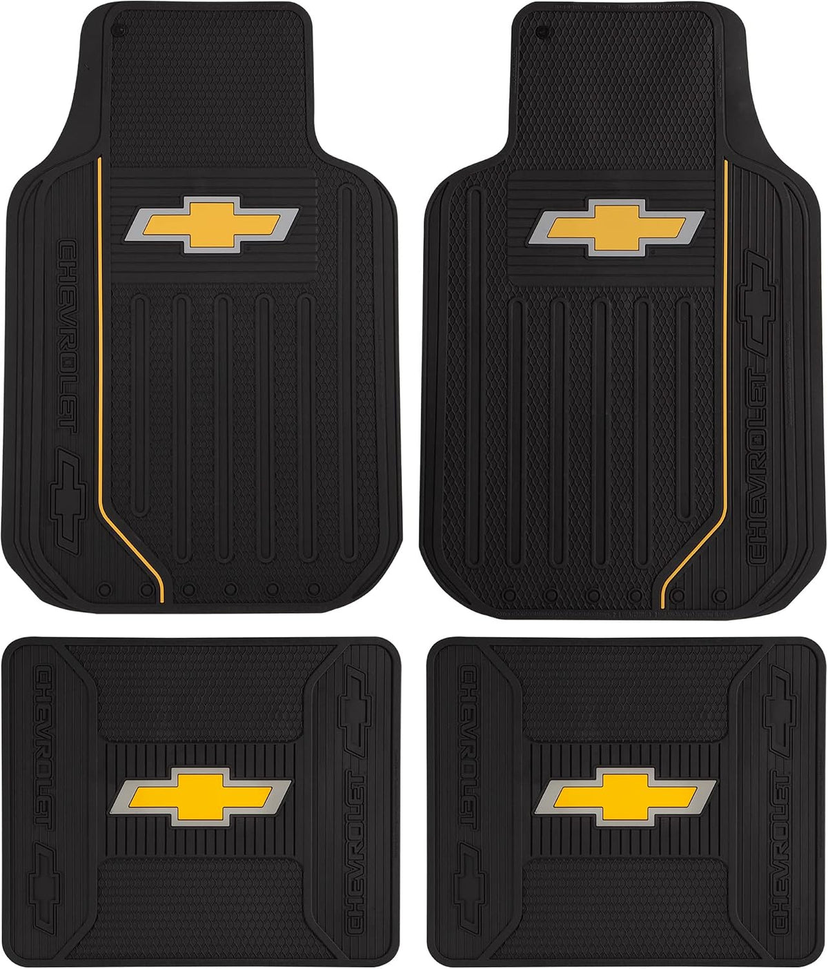 Plasticolor Chevrolet Elite Front and Rear Floor Mats - Set of 4