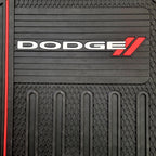 Premium Sideless Seat Cover Bundle Set with Floor Mats & Steering Wheel Cover – Compatible with Dodge Cars, Trucks, and SUVs - Yupbizauto