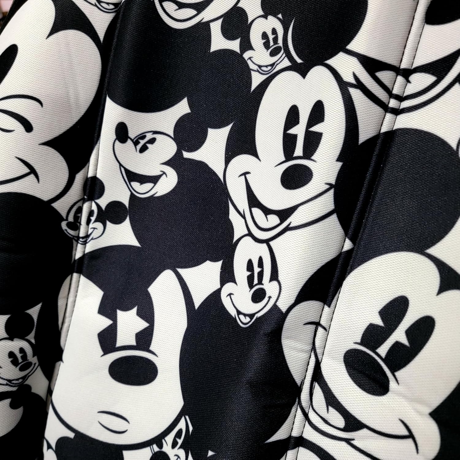 14PC Mickey Mouse Car Accessories Bundle Set | Car Seat Covers Embroidered Headrest Covers & Heavy Duty Floor Mats | Universal Fit for Cars Trucks, SUVs | Ideal for Men, Women Gift - Yupbizauto