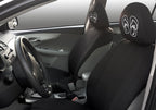 Pair of Embroidery Flip Flops Design Car Truck Seat Headrest Covers - Yupbizauto