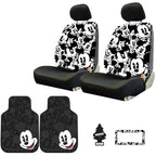 Plasticolor Disney Mickey Mouse Seat Covers, Floor Mats and License Plate Frame Set