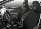 Pair of Embroidery Skull Design Car Truck Seat Headrest Covers - Yupbizauto