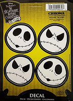 Yupbizauto 9 Pieces Nightmare Before Christmas Jack Skellington Car Truck SUV Seat Covers Rubber Front and Rear Floor Mat Set with Little Tree Air Freshener Bundle Set - Yupbizauto
