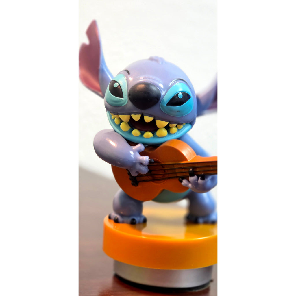 Disney Stitch Dash Dancer Bobblehead Car Dashboard Figure – Guitar Player