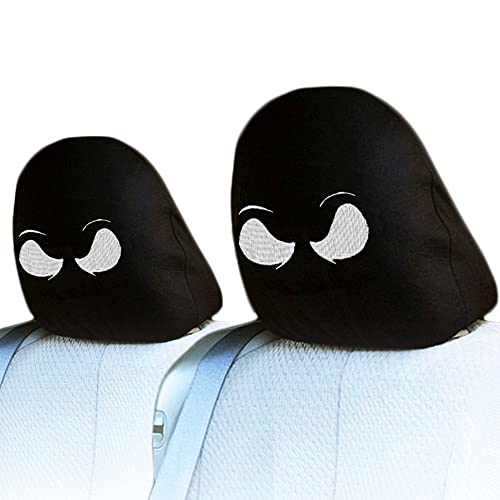 Yupbizauto New Plasticolor Nightmare Before Christmas Jack Skellington Ghostly Car Truck SUV Seat Covers Sunshade Headrest Covers Bundle Set - Yupbizauto