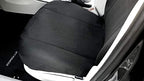 New Yupbizauto Black Flat Cloth Universal Fit Car Truck SUV Seat Covers With Embroidery Logo Headrest Covers Support 60/40 Split Seats (Anchor) - Yupbizauto