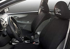 New Black Flat Cloth Universal Fit Car Truck SUV Seat Covers With Embroidery Logo Headrest Covers Support 60/40 Split Seats (Live Laugh Love) - Yupbizauto