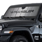 Plasticolor 003956W01 Jeep Wrangler Specific Accordion Sunshade - Yupbizauto