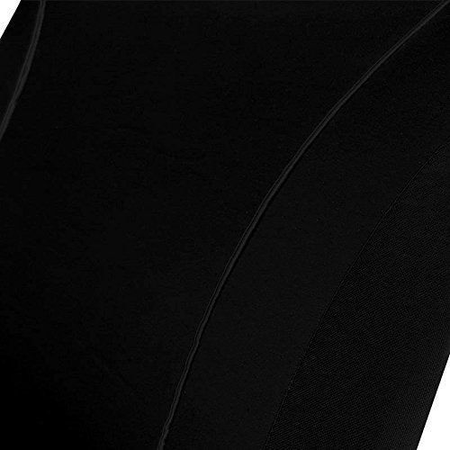 New Yupbizauto Black Color Flat Cloth Car Truck Seat Covers Full Set Support Rear Split Seats Universal Size - Yupbizauto