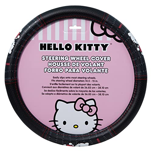 Plasticolor 006786R01 Hello Kitty Core Waving Speed Grip Steering