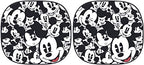Disney Mickey Expressions Design  Auto Car Accessory Windshield Spring Sunshade  2 Piece with Gift - Yupbizauto