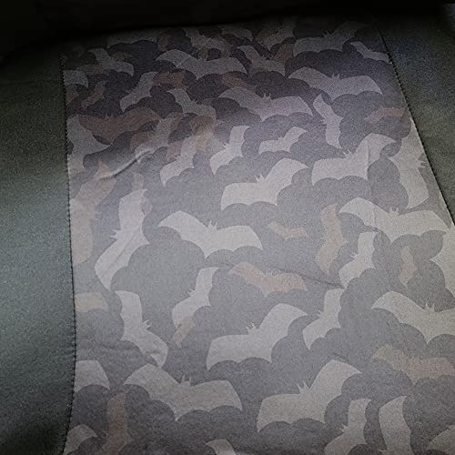 New Pair BDK DC Comic Batman Universal Size Soft Fabric Car Truck SUV Seat Covers Shoulder Pads Set Bundle - Yupbizauto