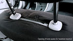 Yupbizauto Embroidery Frog Logo Flat Cloth Car Truck SUV Seat Cover Full Sets for Women Men,Universal Fit - Yupbizauto