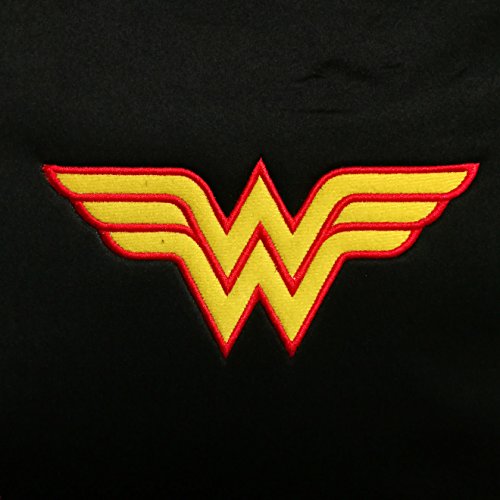 Pair of New DC Comic Wonder Woman Sideless Neoprene Waterproof Car Seat Covers with Air Freshener - Yupbizauto