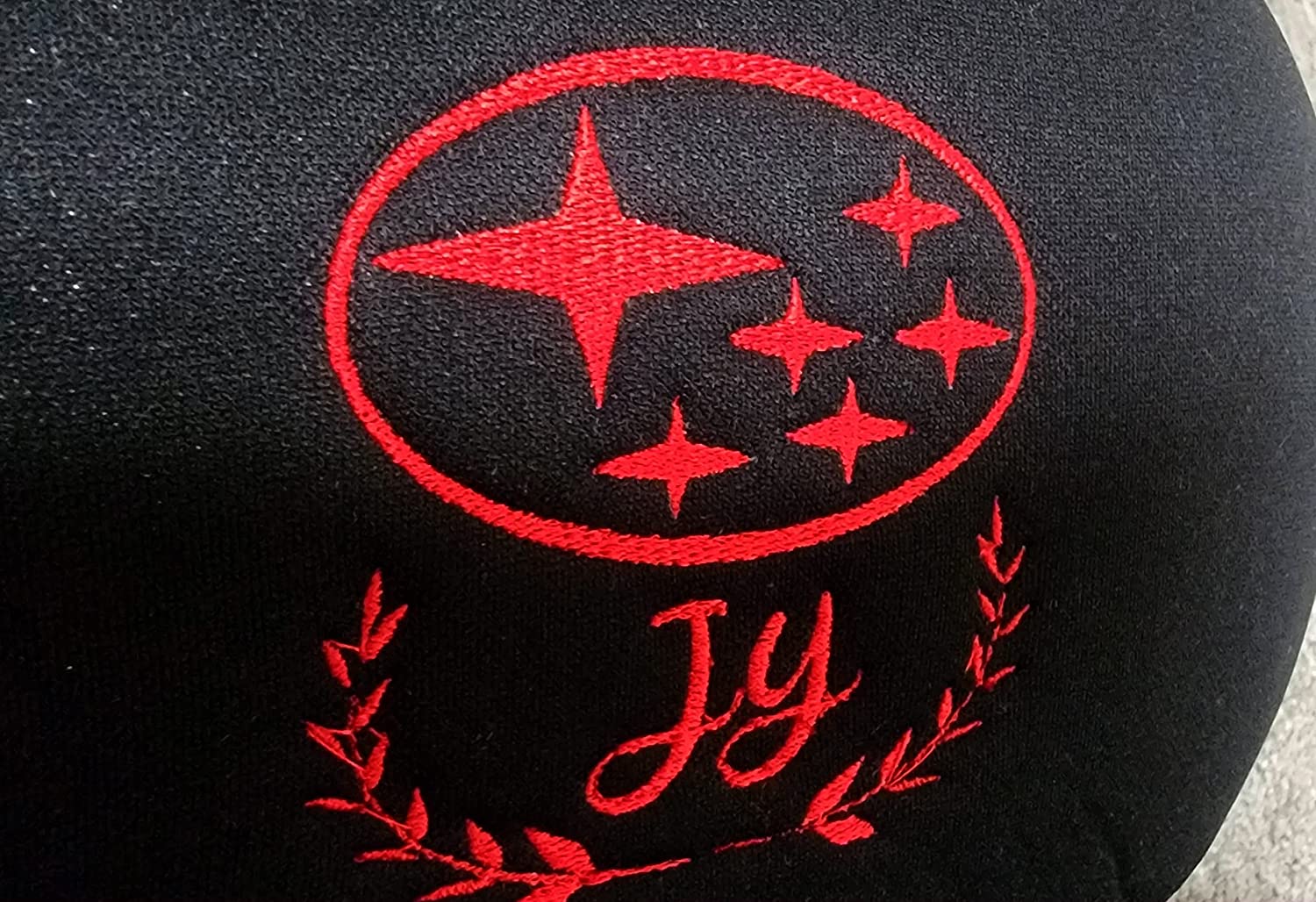 YupbizAuto Customized Personalized Embroidery Monogram Auto Truck SUV Car Logo Seat Headrest Cover - Yupbizauto