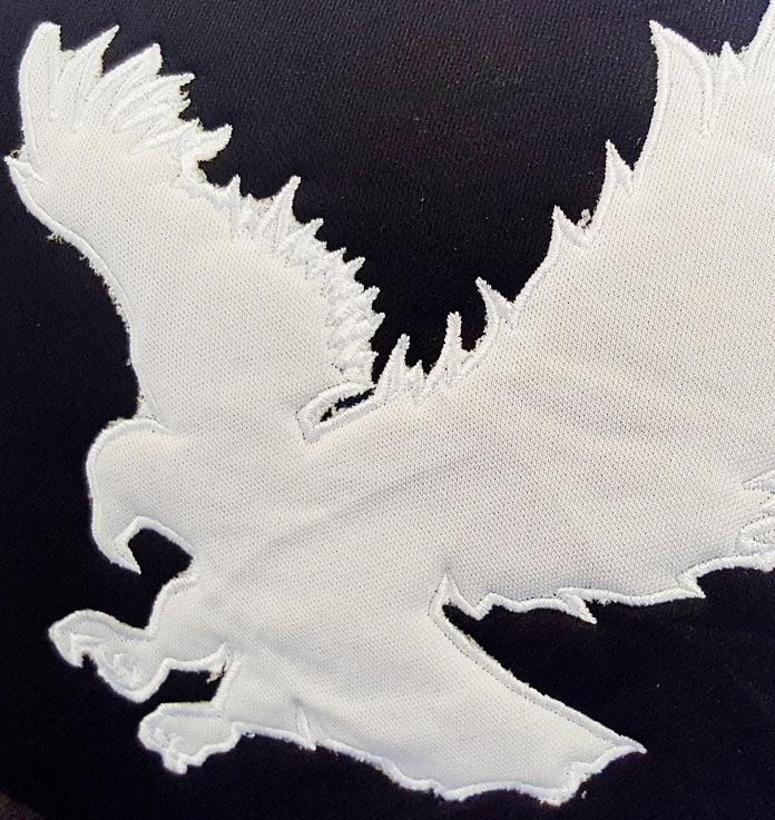 Embroidery Eagle Logo Design Auto Truck SUV Car Seat Headrest Cover Accessory 1 Piece - Yupbizauto