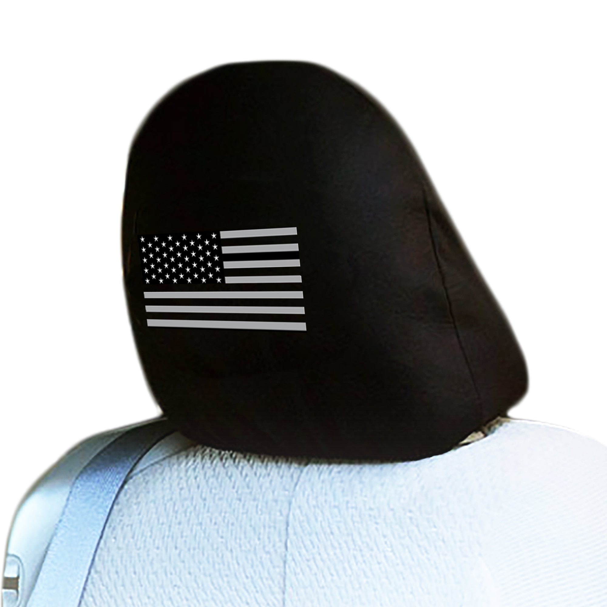 America Flag Design Auto Truck SUV Car Seat Headrest Cover single