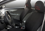 Embroidery Merry Christmas Design Auto Truck SUV Car Seat Headrest Cover Accessory 1 Piece - Yupbizauto