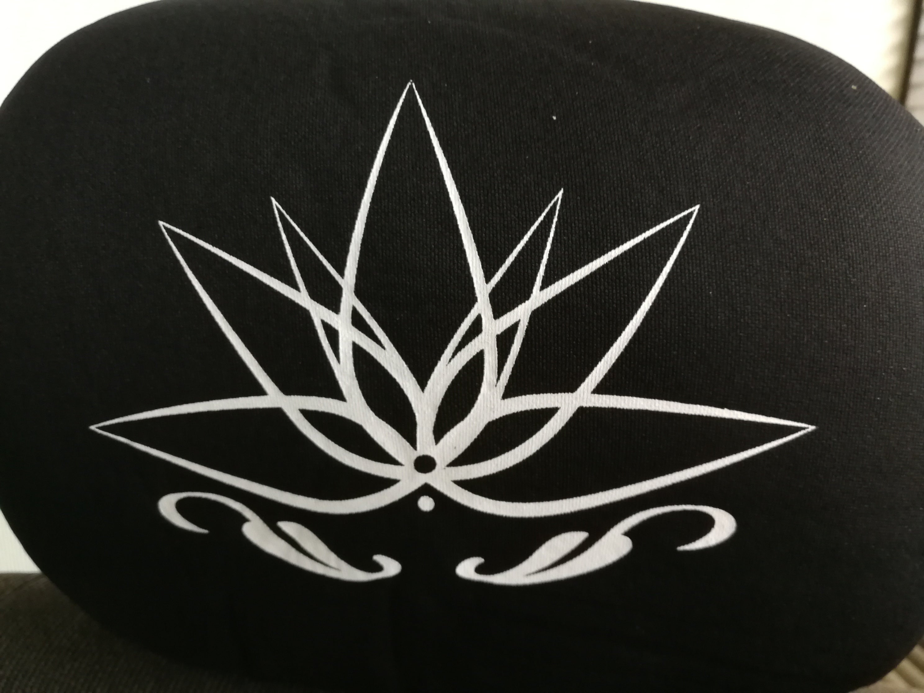 Peaceful Lotus Design Auto Truck SUV Car Seat Headrest Cover Accessory 1 Piece - Yupbizauto