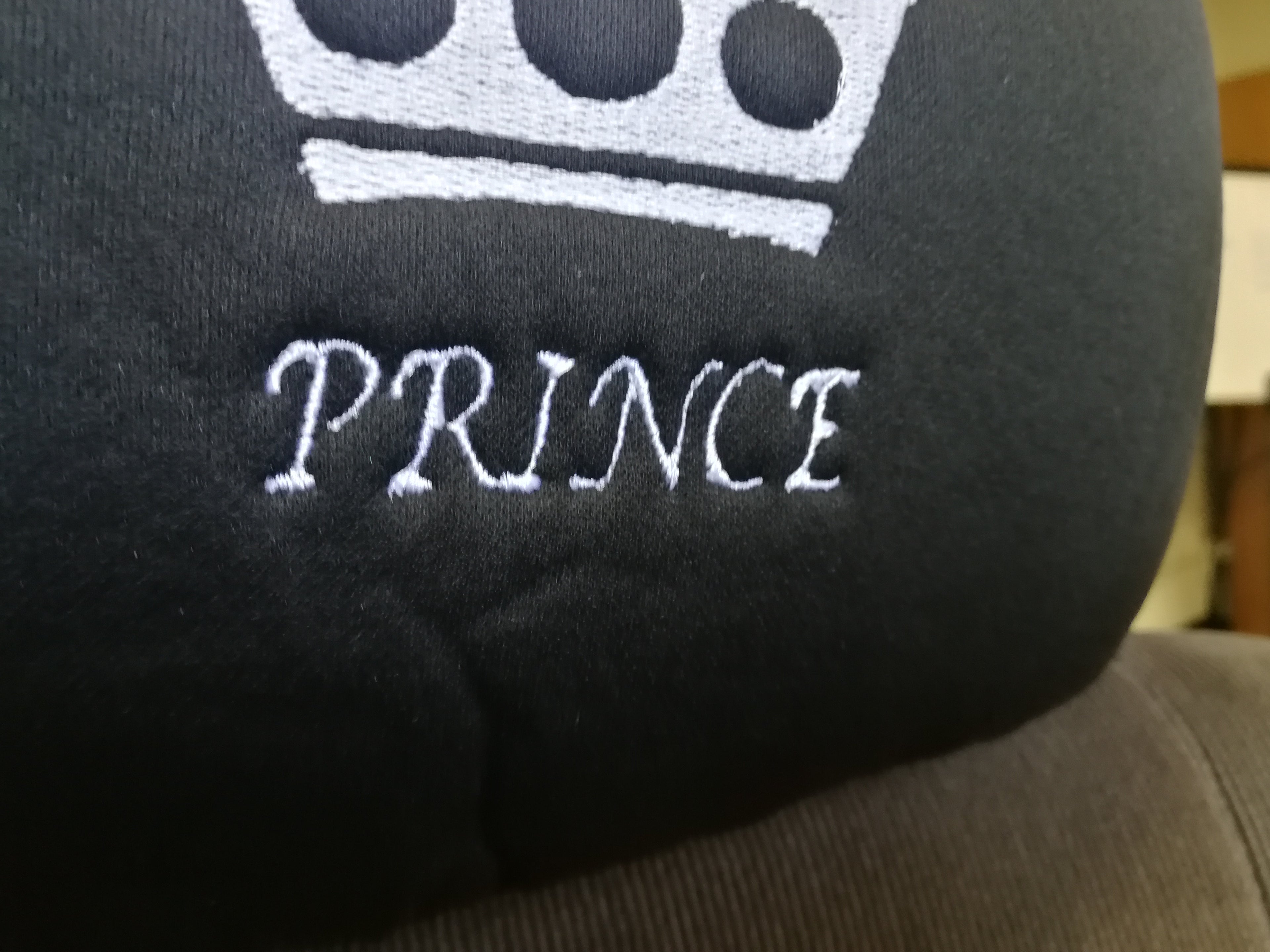 Embroidery Prince Design Auto Truck SUV Car Seat Headrest Cover Accessory 1 Piece - Yupbizauto