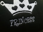 Embroidery Princess Design Auto Truck SUV Car Seat Headrest Cover Accessory 1 Piece - Yupbizauto