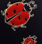 Embroidery Ladybug Design Auto Truck SUV Car Seat Headrest Cover Accessory 1 Piece - Yupbizauto