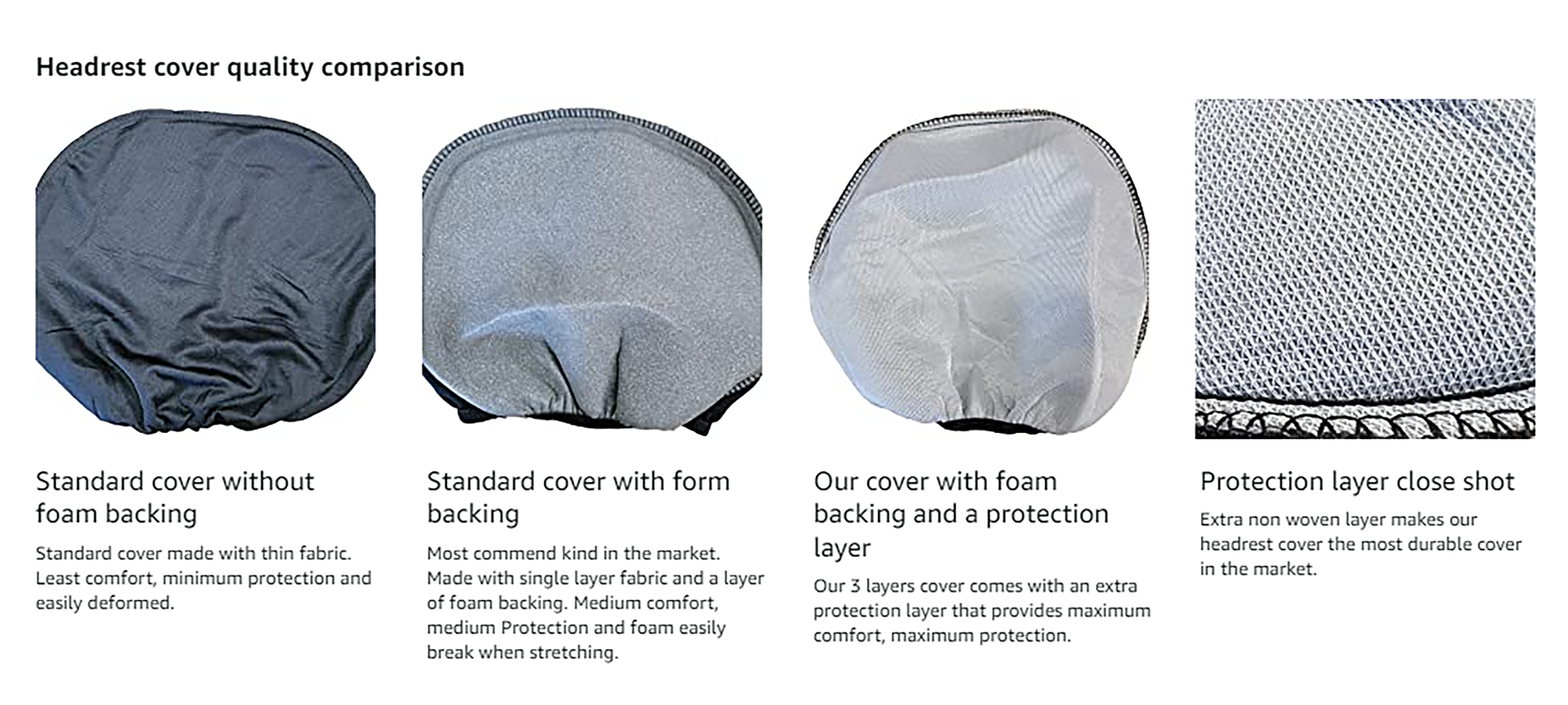 Handicap Sign Design Auto Truck SUV Car Seat Headrest Cover Accessory 1 Piece - Yupbizauto