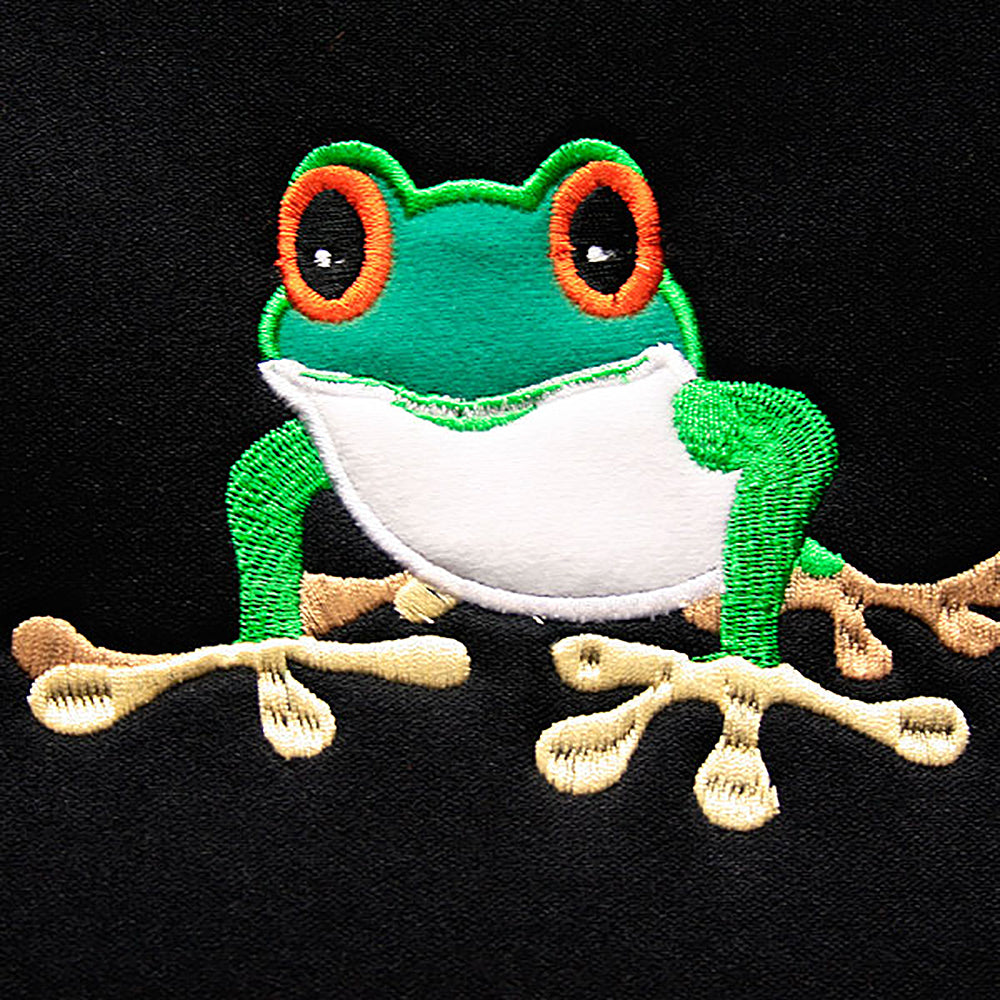 Embroidery Frog Design Auto Truck SUV Car Seat Headrest Cover Accessory 1 Piece - Yupbizauto