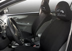 Just Married Design Auto Truck SUV Car Seat Headrest Cover Accessory Pair - Yupbizauto