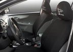 Embroidery Live Love Laugh Logo Design Auto Truck SUV Car Seat Headrest Cover Accessory 1 Piece - Yupbizauto