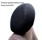 Red Heart Design Auto Truck SUV Car Seat Headrest Cover Accessory 1 Pair - Yupbizauto