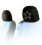 car headrest covers with embroidery star design