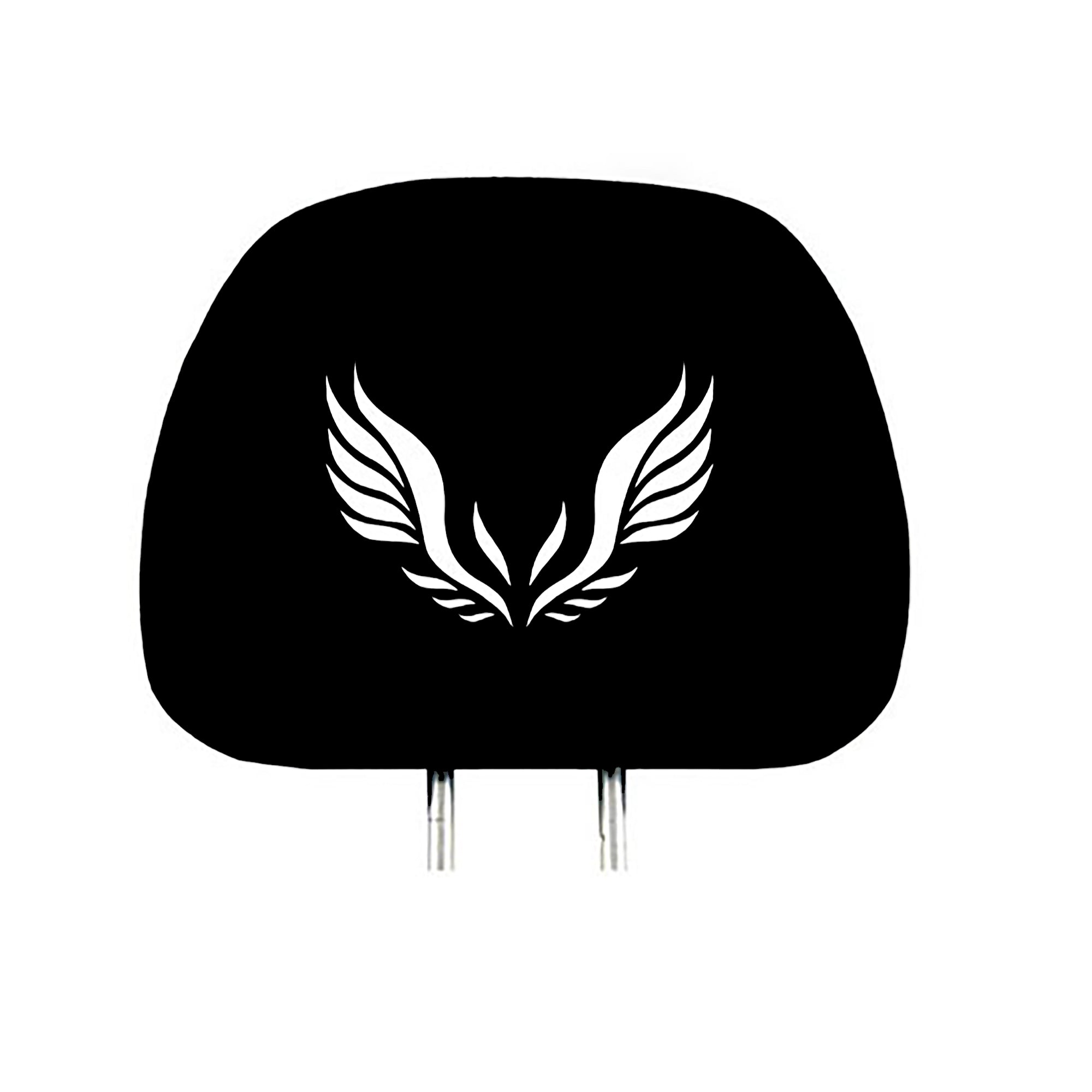Embroidery Wing Logo Design Auto Truck SUV Car Seat Headrest Cover Accessory 1 Piece - Yupbizauto
